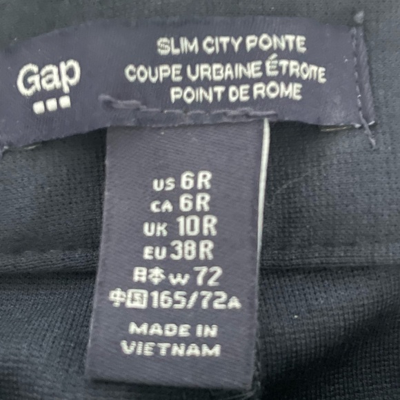 Gap Slim City Ponte Pants - Picture 5 of 5
